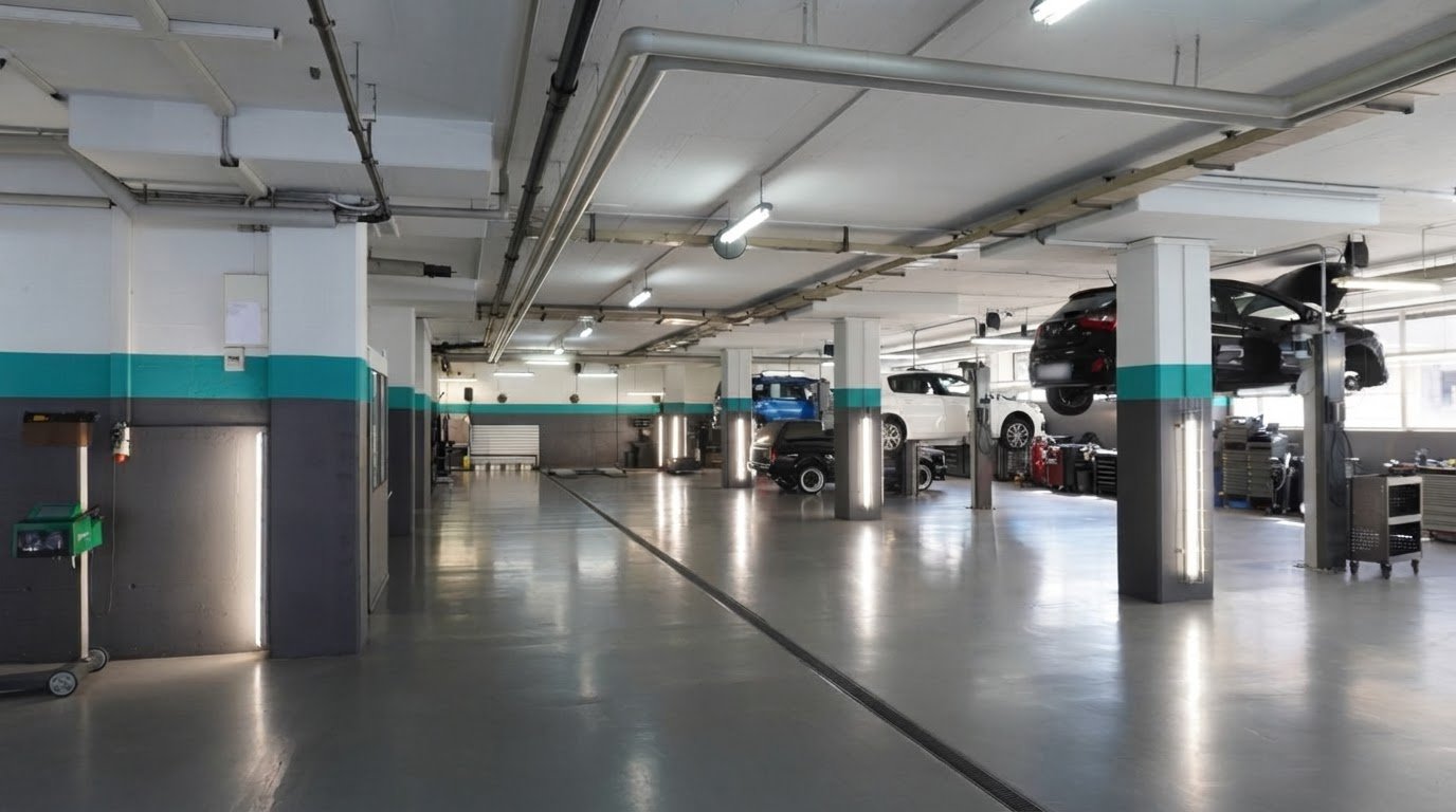 Werkstatt der Garage Blaas in Dietikon